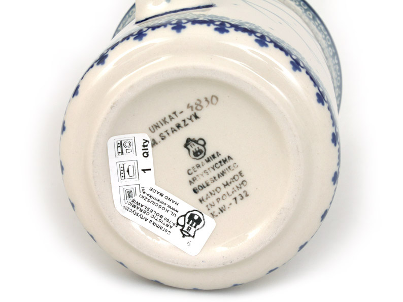 Mug CLASSIC 0,4 l (15 oz)   Titmouses in Winter UNIKAT