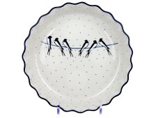 koláčová forma vyšší 28 cm   Vlaštovky  UNIKÁT