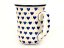 Mug ART 0,5 l (17 oz)   Blue Hearts