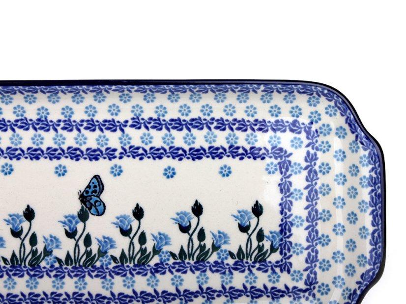 Platter 42 cm (16")   Meadow Butterfly