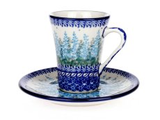 Cup with Saucer 0,13 l (4.3 oz)   Grape Hyacinth