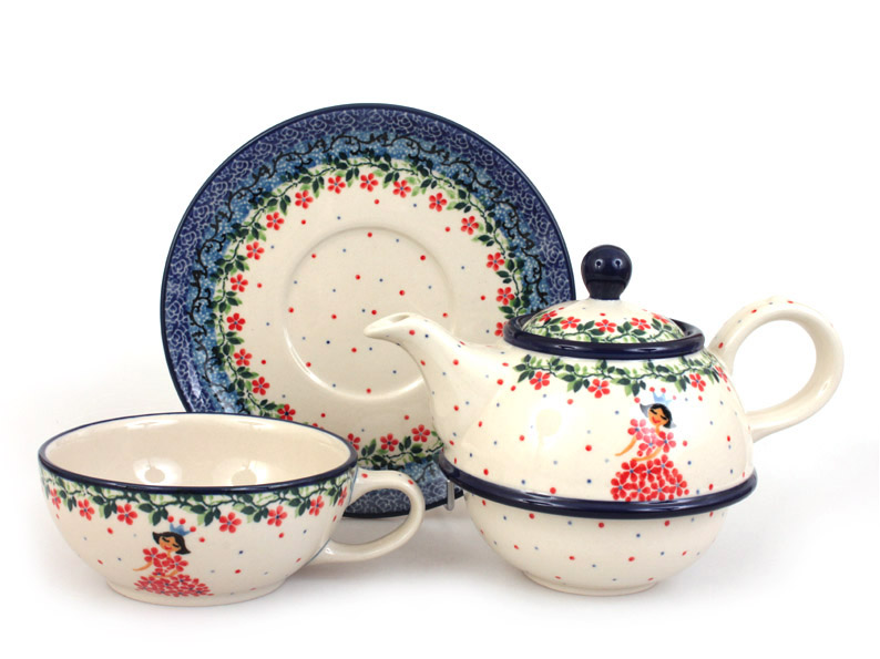 One-cup Teapot 0,6 l+0,25 l   Cinderella