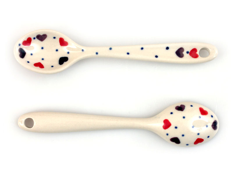Spoon 13 cm (5")   Red Hearts