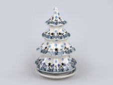 Weihnachtsbaum Windlicht 20 cm   Bewölkt