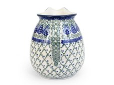 Krug 1,5 l   Blaue Blätter