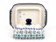 Butter Dish   Turquoise