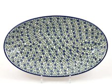 ovál servírovací střední 37 cm Lobelky