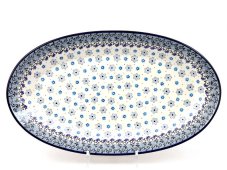 Platten Oval 45 cm   Bewölkt