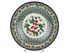 mísa nízká 27 cm   Květy jabloně  UNIKÁT