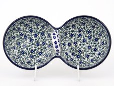 Double Bowl 25 cm   Lobelia