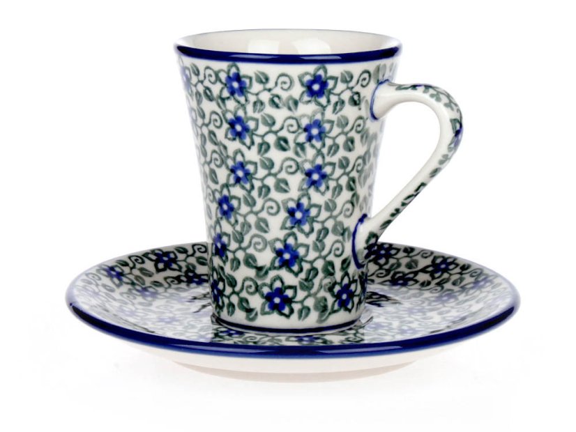 Cup with Saucer 0,13 l (4.3 oz)   Lobelia