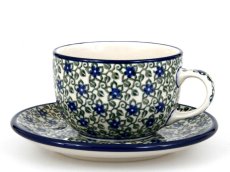 Cup with Saucer 0,2 l (7 oz) Lobelia