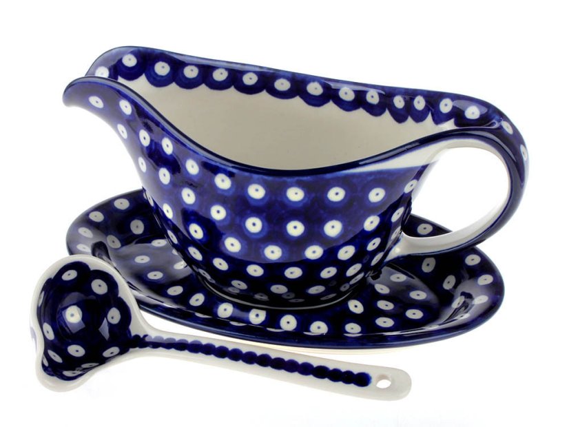 Sauce Boat with Saucer   Fish Eyes