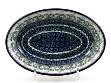 Auflaufform oval 24 cm   Blumengarten