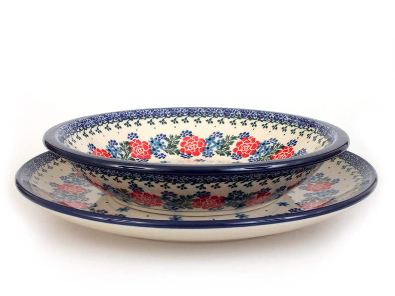 Shallow Plate 25 cm (10")   Camelia