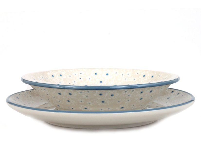 Soup Plate 21 cm (8")   Snow Flowers