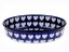 Auflaufform Oval 21 cm   Herzen