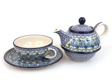 Teekanne & Tasse mit Untertasse 0,6+0,25 l   Astern