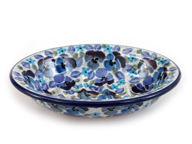 Soap Dish with Holes 14 cm (6")   UNIKAT