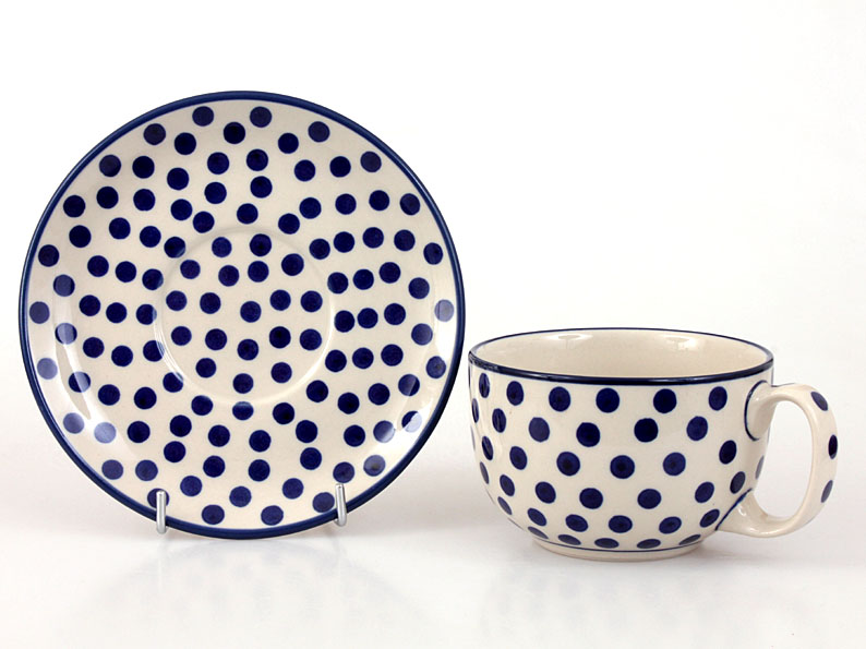 Cup with Saucer 0,35 l (13 oz)   Dots