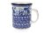 Henkelbecher KLASSIK 0,4 l   Blaue Garten