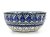 Bowl 16 cm (6.5")   Blue Leaves