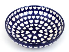 Low Bowl 22 cm (9") Hearts