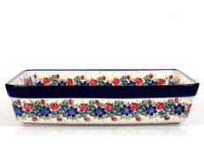 Auflaufform rechteckig 31 cm   Blumenkranz
