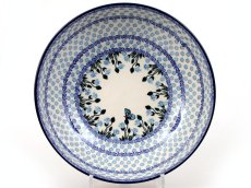 Low Bowl 27 cm (11")   Meadow Butterfly