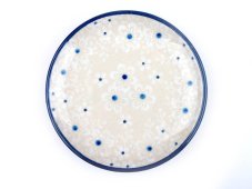 Teabag Plate 10 cm (4")   Snow Flowers