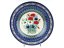 Low Bowl 27 cm (11")   Summer Flowers UNIKAT