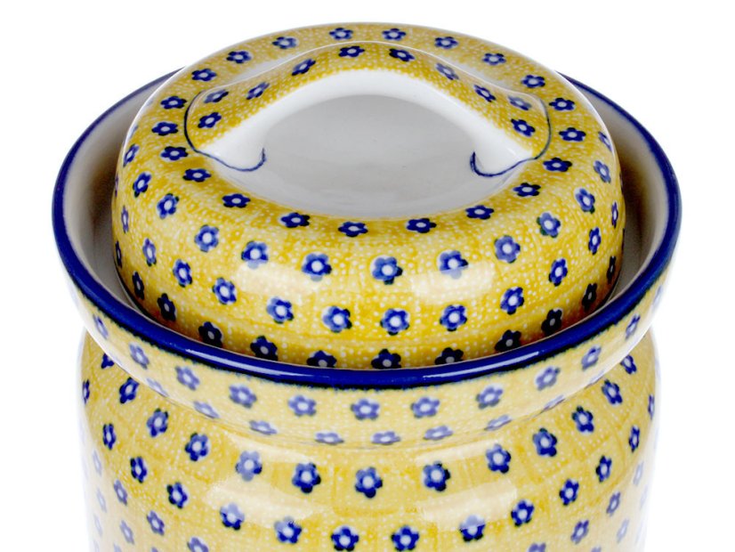 Fermenting Crock 3,5 l (117 oz)   Yellow