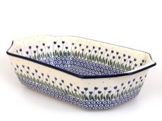 pekáč s úchyty hluboký 36 cm  Konvalinky