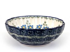 Corrugated Bowl 12 cm (5") Flower Garden