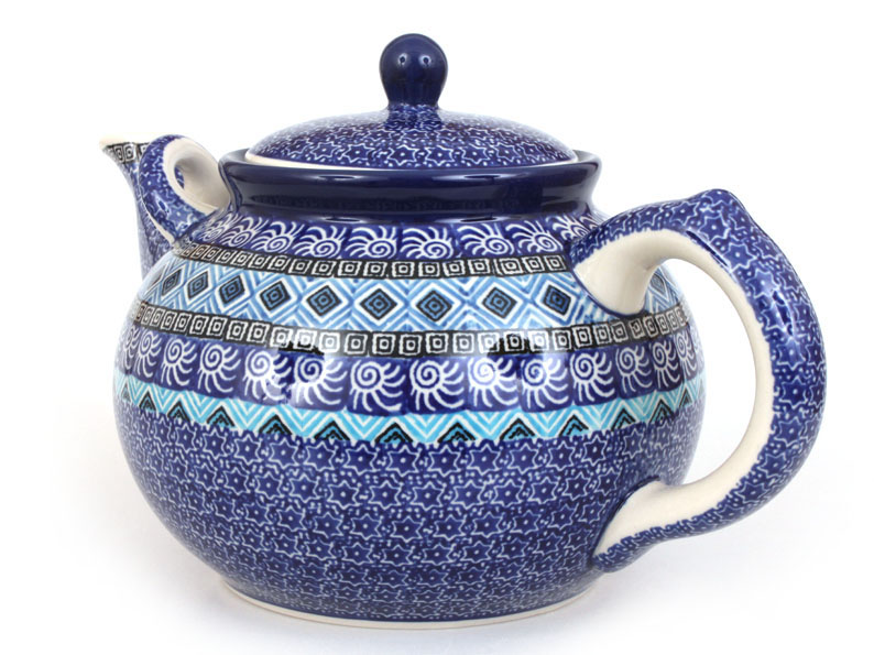 Teapot 1,8 l (62 oz)   Aztec Sun blue