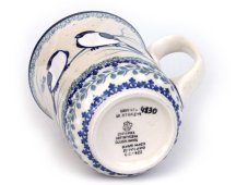 hrnek ART 0,5 l Sýkorky v zimě UNIKÁT
