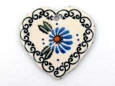 Heart Ornament   Asters