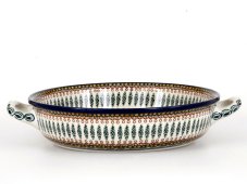 zapékací miska kulatá s uchy 27 cm   Indiánské léto