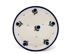 Teabag Plate 10 cm (4")   Blueberry