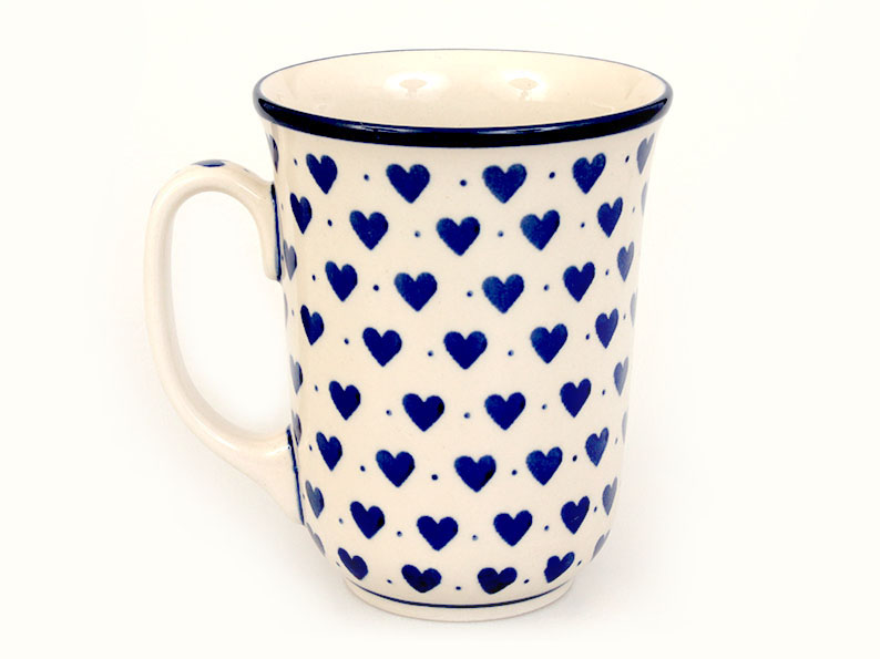 Mug ART 0,5 l (17 oz)   Blue Hearts
