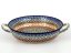 Auflaufform rund mit Henkel 25 cm   Griechisch