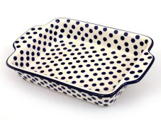 zapékací mísa 28 cm Puntíky
