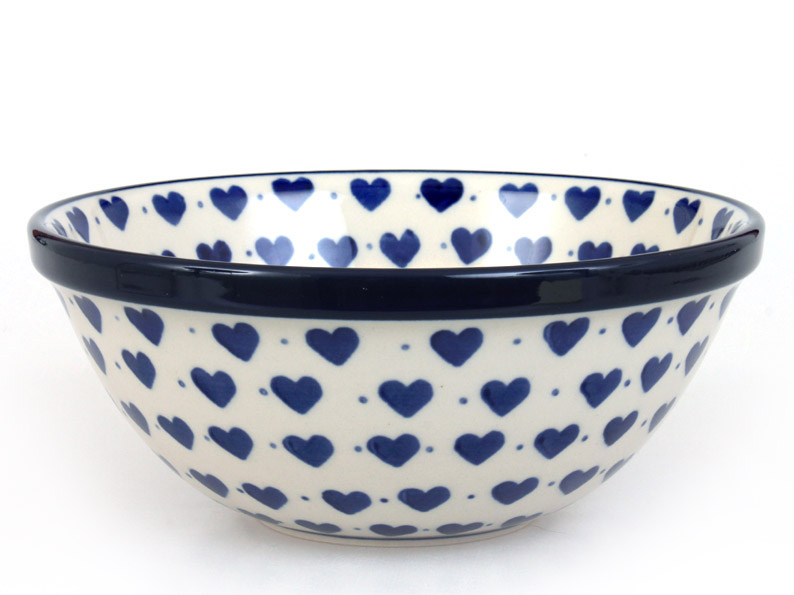 Bowl CLASSIC 17 cm (6.5")   Blue Hearts