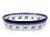Auflaufform oval 24 cm   Winter