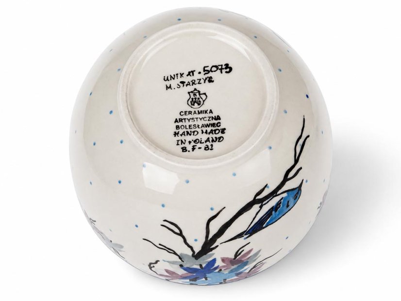Bowl 14 cm (5")   Japanese Garden UNIKAT
