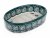 Seifenschale oval 11 cm   Aztec Sonne grüne
