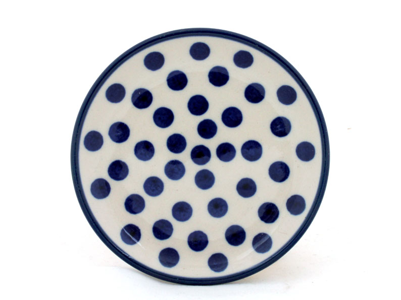 Teabag Plate 10 cm (4")   Dots