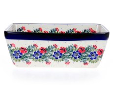 Rectangle Baking Dish 21 cm (8") Wreath