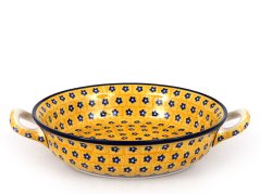 Round Baking Dish 25 cm (10")   Yellow