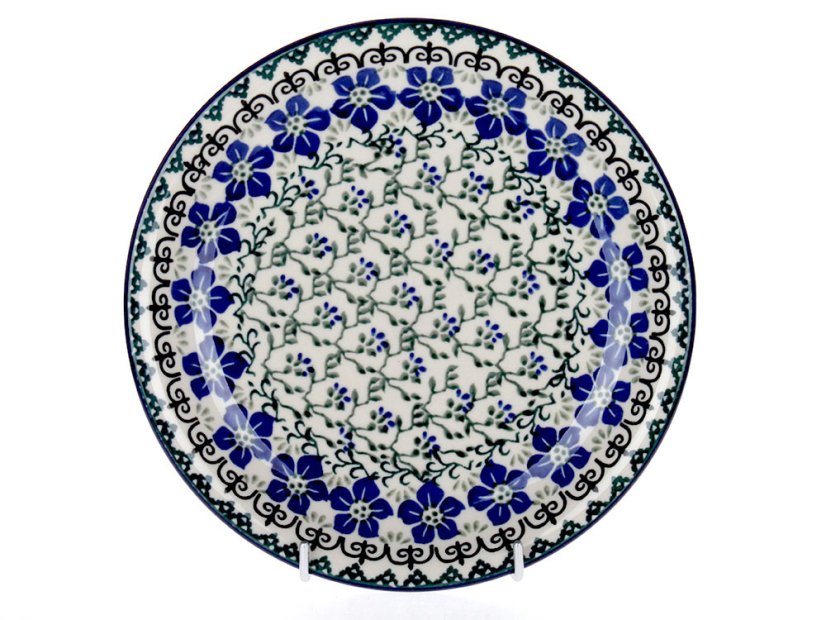 Dessert Plate 21 cm (8")   Flax Flower